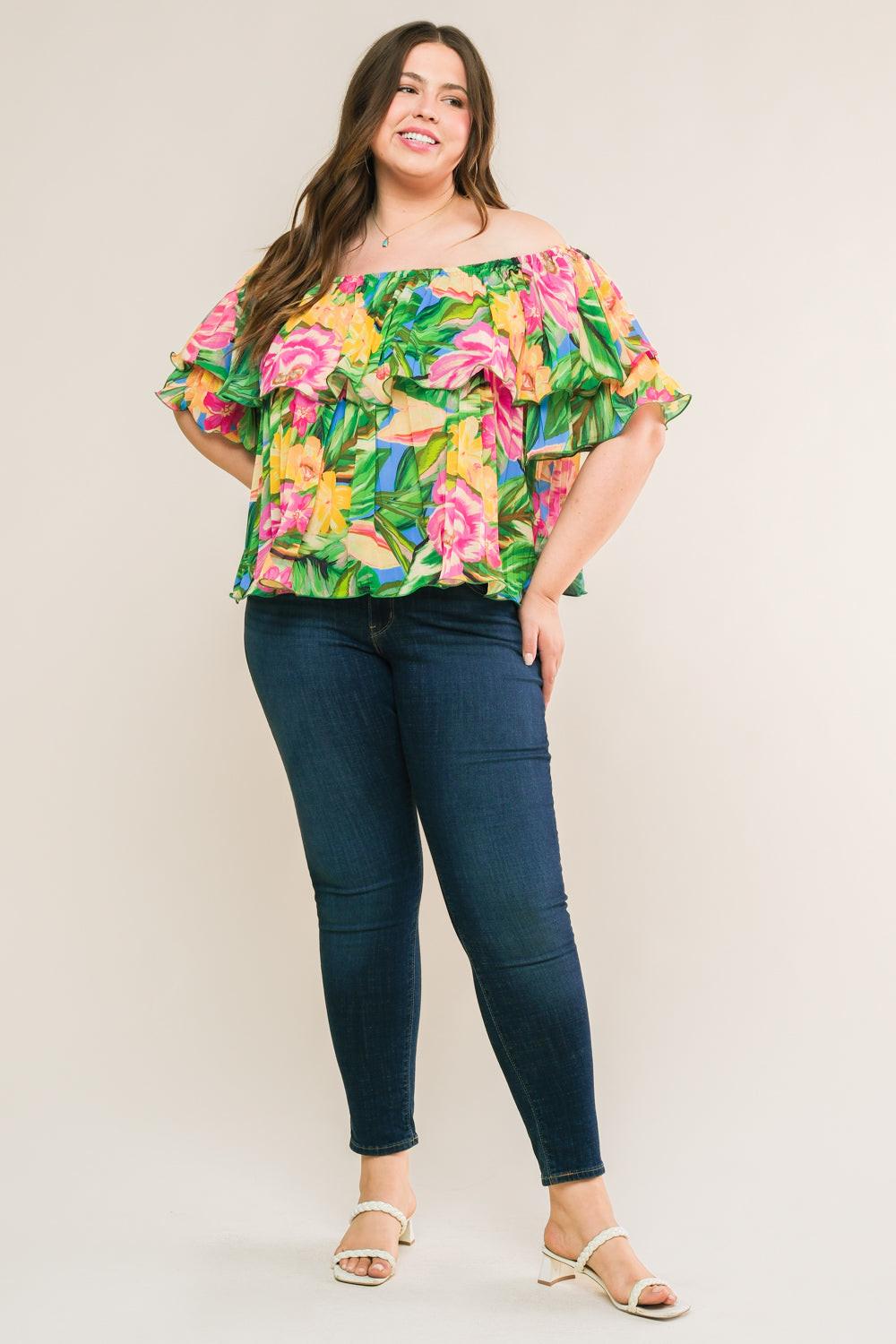 I'LL BE LOVING YOU WOVEN TOP Flying Tomato