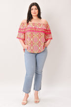 SPREAD CHEER WOVEN TOP Flying Tomato