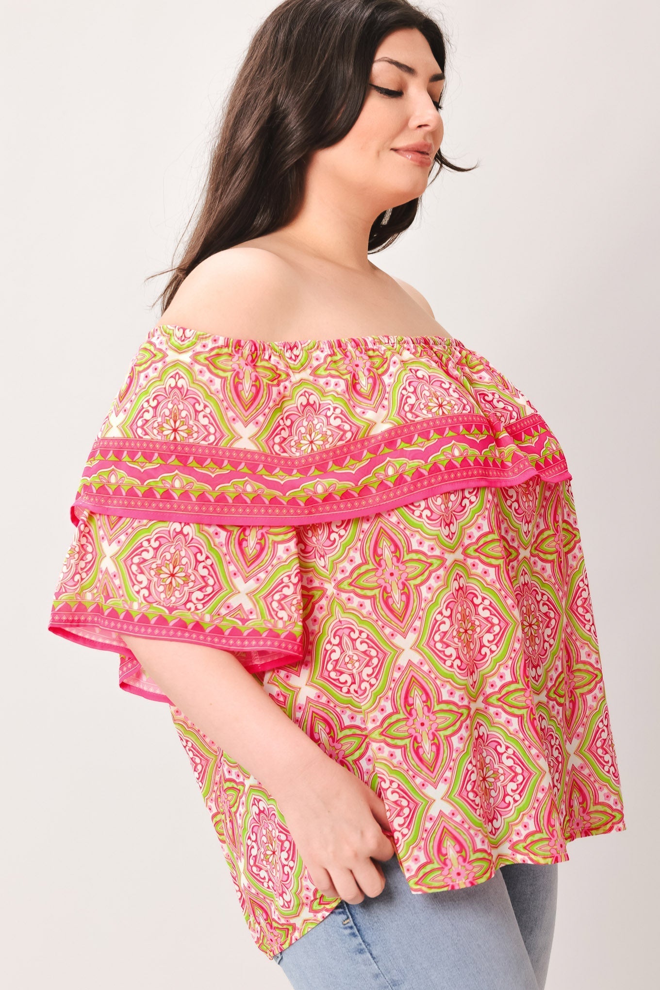 SPREAD CHEER WOVEN TOP Flying Tomato