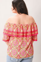 SPREAD CHEER WOVEN TOP Flying Tomato