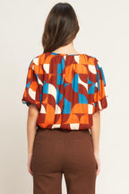 GONE IN A BLINK WOVEN TOP Flying Tomato
