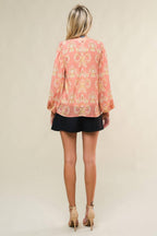 GET THE LOOK WOVEN TOP Flying Tomato