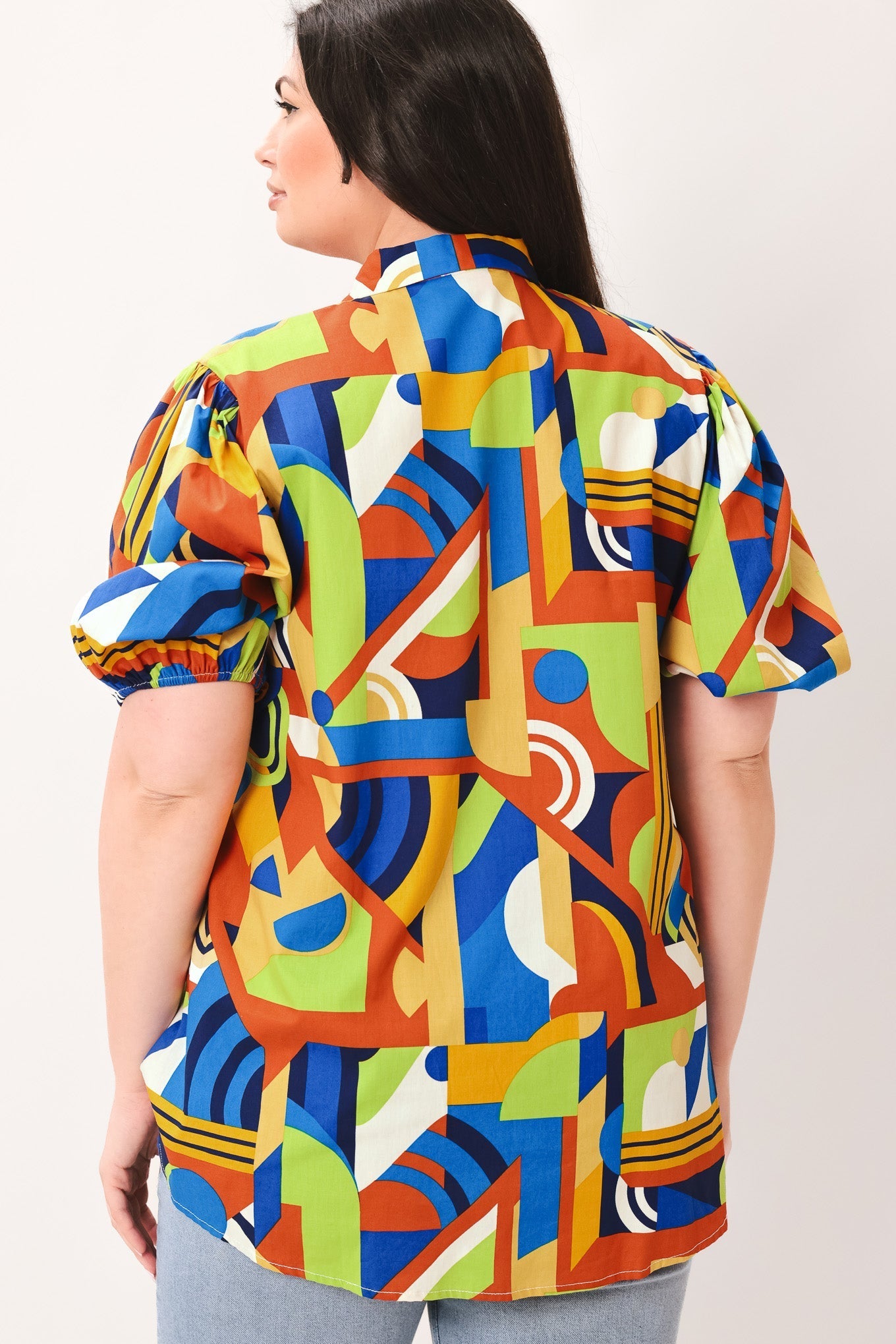 HEART ON DISPLAY WOVEN TOP Flying Tomato