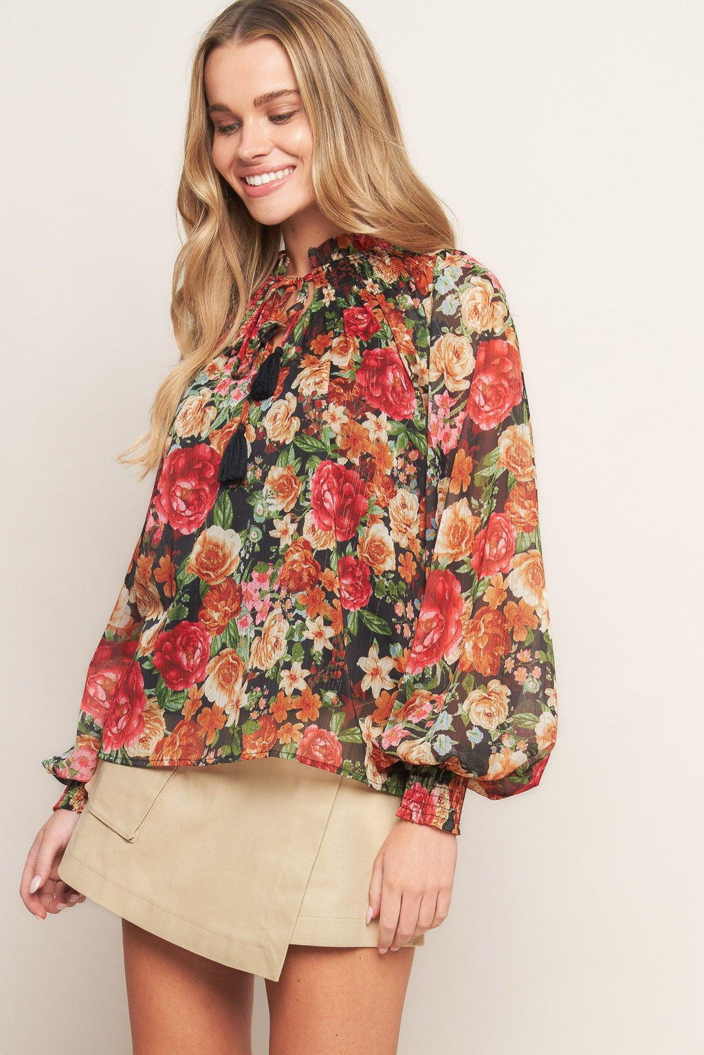 FOR THE DAY WOVEN TOP Flying Tomato