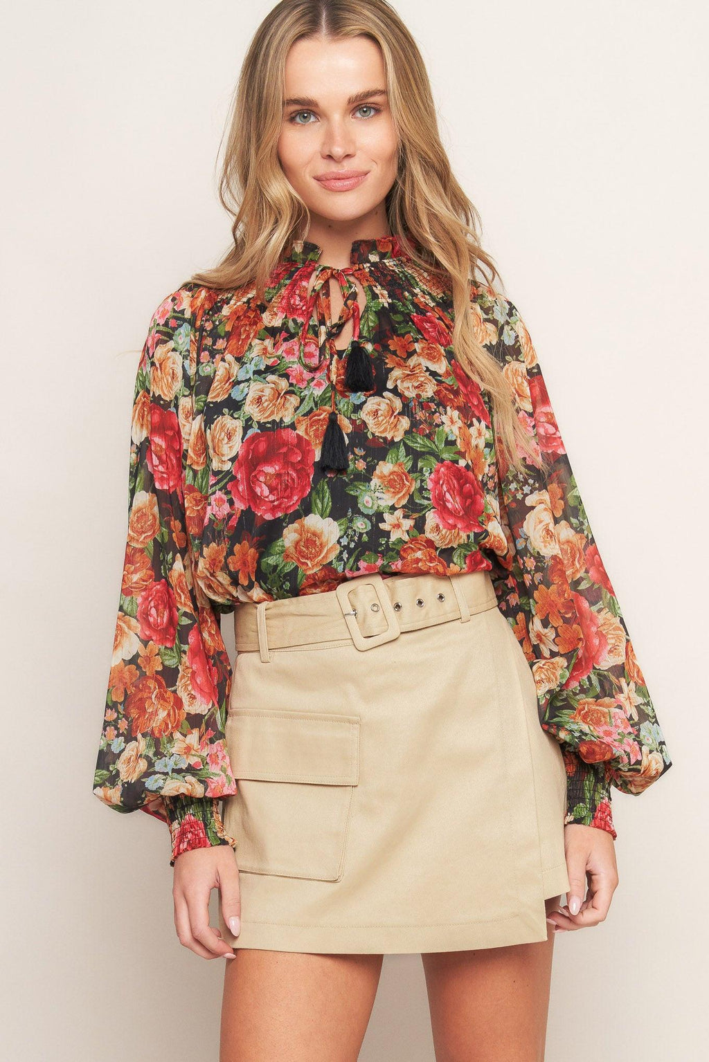 FOR THE DAY WOVEN TOP Flying Tomato