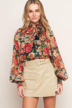 FOR THE DAY WOVEN TOP Flying Tomato