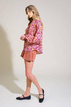 URBAN ELEGANCE WOVEN TOP Flying Tomato