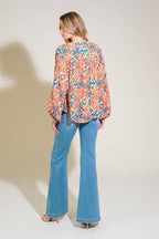URBAN ELEGANCE WOVEN TOP Flying Tomato