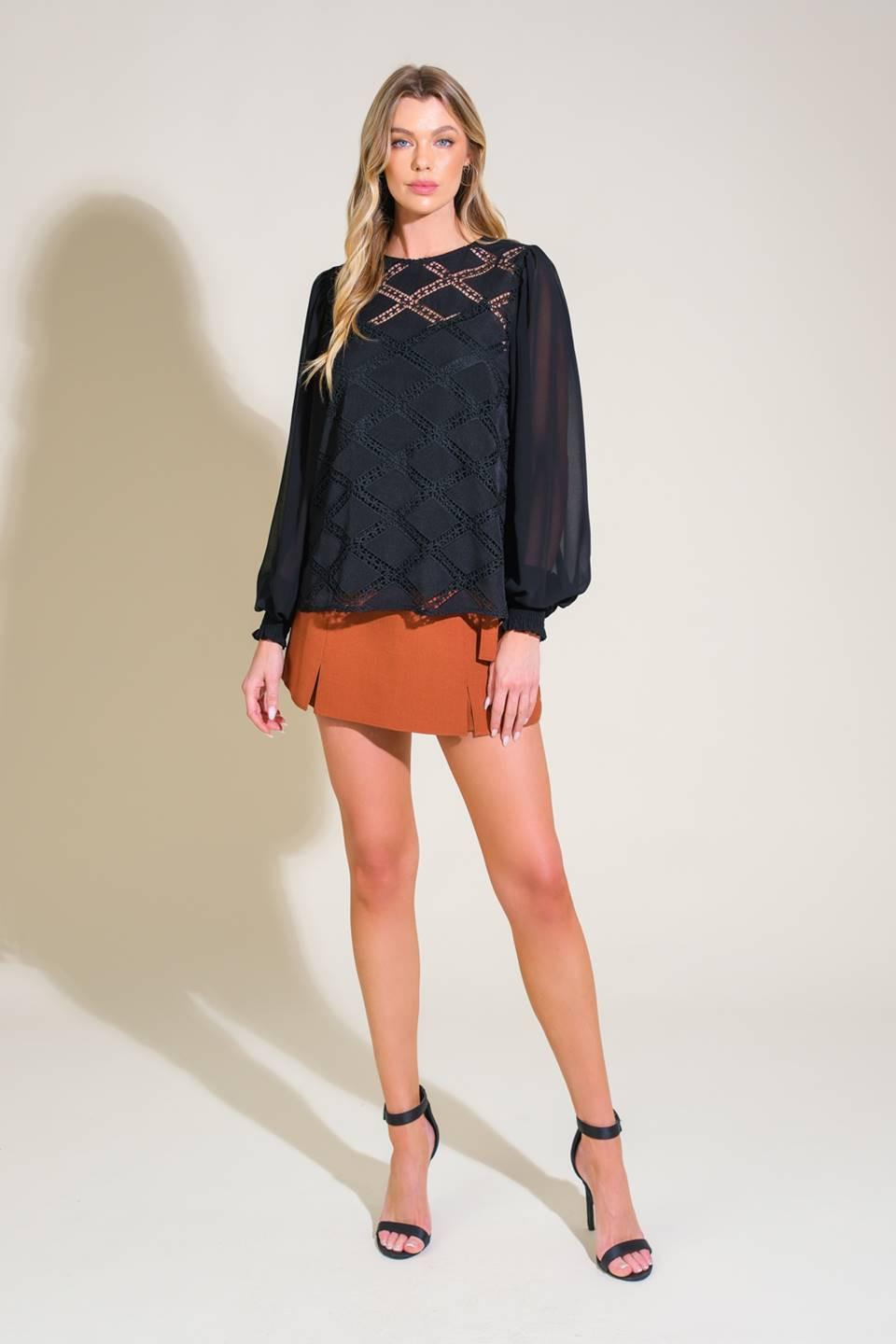 WEEKEND WANDERER WOVEN TOP Flying Tomato