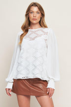 WEEKEND WANDERER WOVEN TOP Flying Tomato