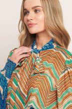 PICKING DAISIES WOVEN TOP Flying Tomato