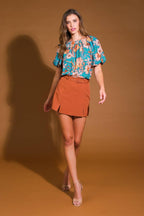 YORK HEIGHTS WOVEN TOP Flying Tomato