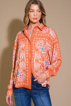 YOU NEVER CAN TELL WOVEN TOP Flying Tomato