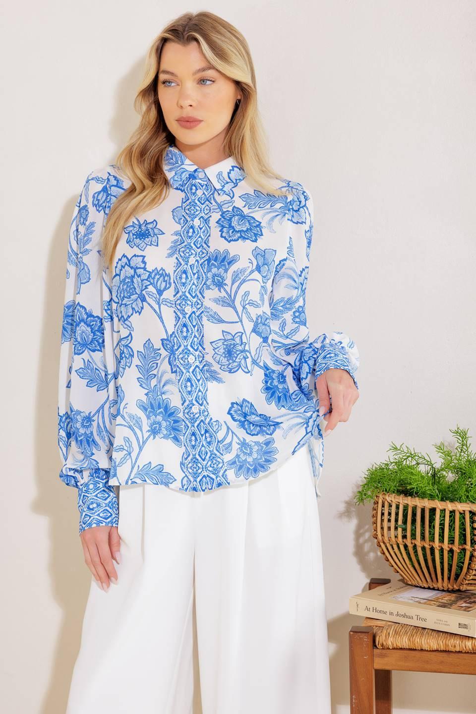 LOVELY DARLING WOVEN TOP Flying Tomato