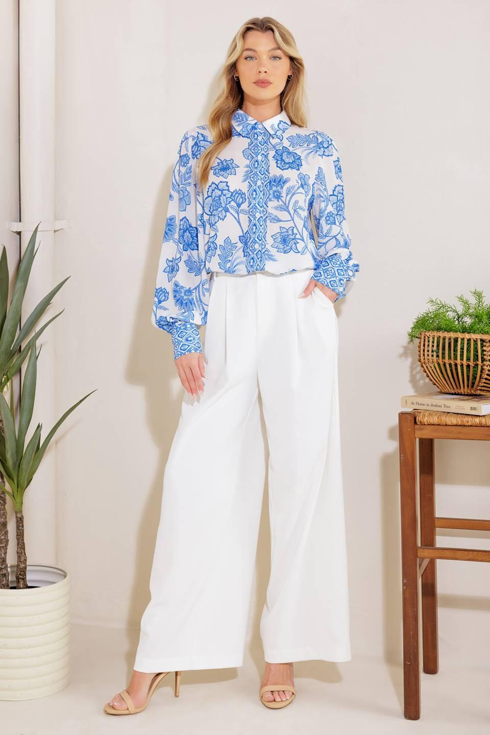 LOVELY DARLING WOVEN TOP Flying Tomato