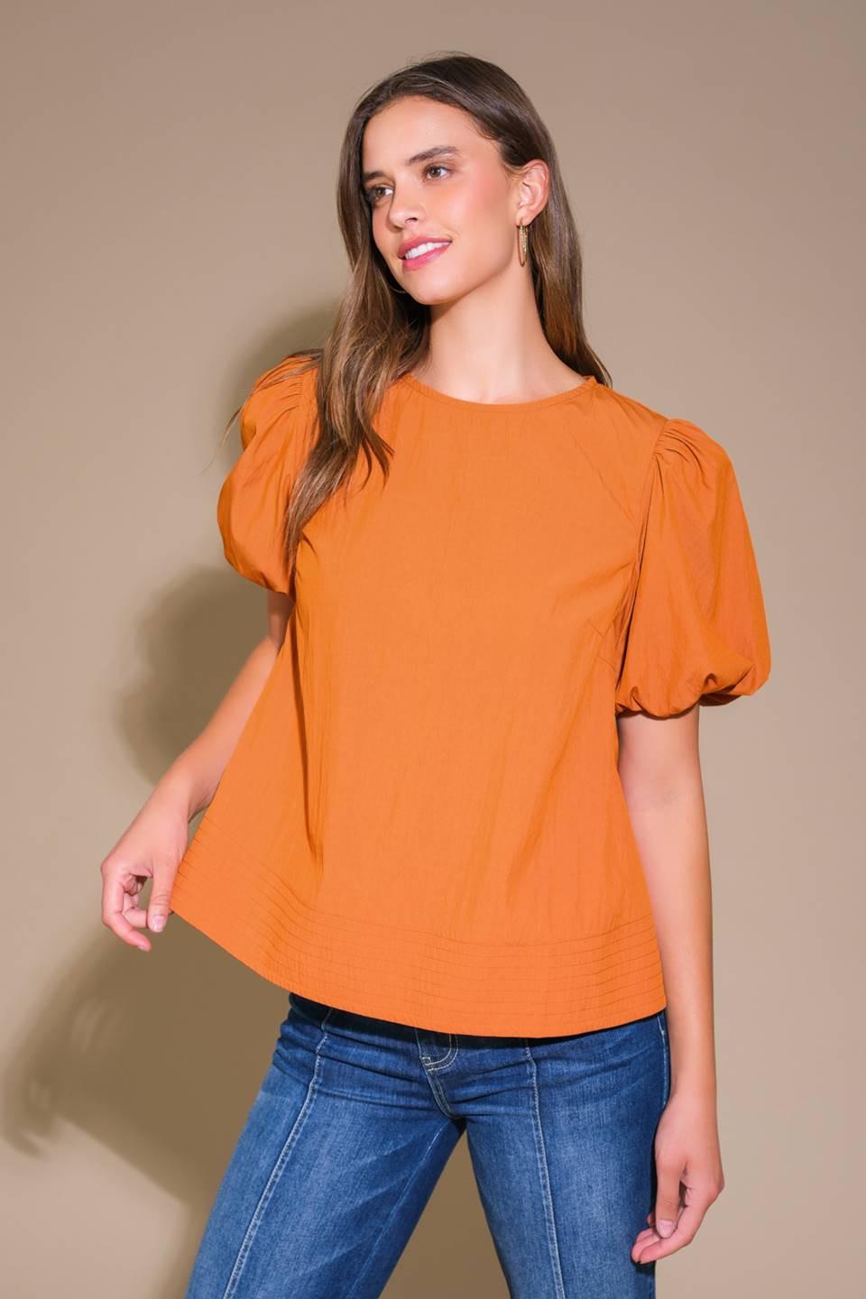 CAROLINA FOREST WOVEN TOP Flying Tomato