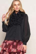 HAZY DAYS WOVEN TOP Flying Tomato
