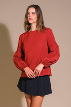 WAVERLY MILLS WOVEN TOP Flying Tomato