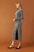 BRUNCH AT NOON EMBELLISHED TOP AND SKIRT SET Flying Tomato