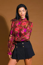 PERFECT STUNNER WOVEN TOP Flying Tomato