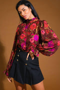 PERFECT STUNNER WOVEN TOP Flying Tomato