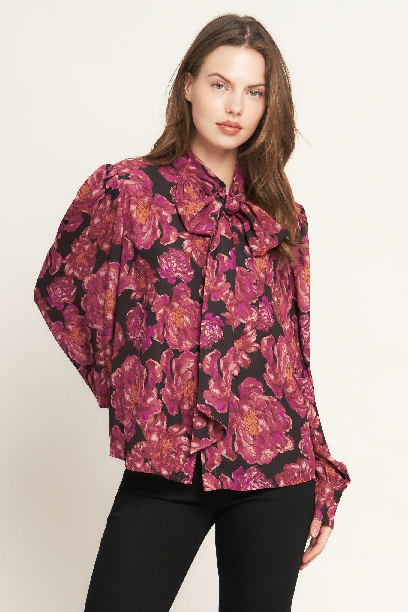 BEAUTIFUL EVENINGS WOVEN BLOUSE Flying Tomato