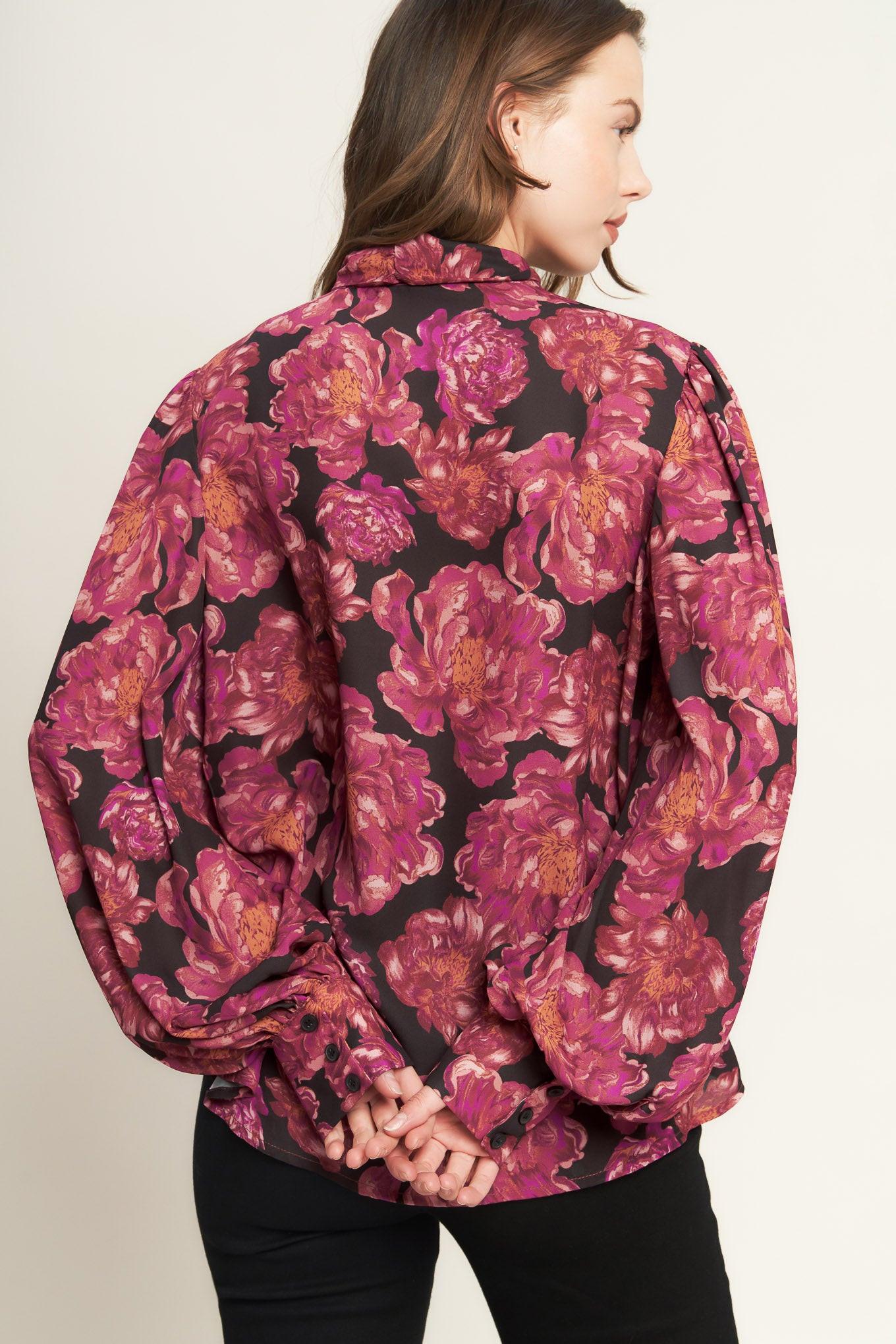 BEAUTIFUL EVENINGS WOVEN BLOUSE Flying Tomato