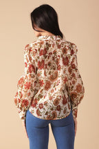 MEMORIES IN FOCUS WOVEN BLOUSE Flying Tomato