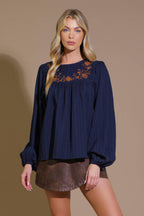 ENCHANTED TO MEET WOVEN TOP Flying Tomato