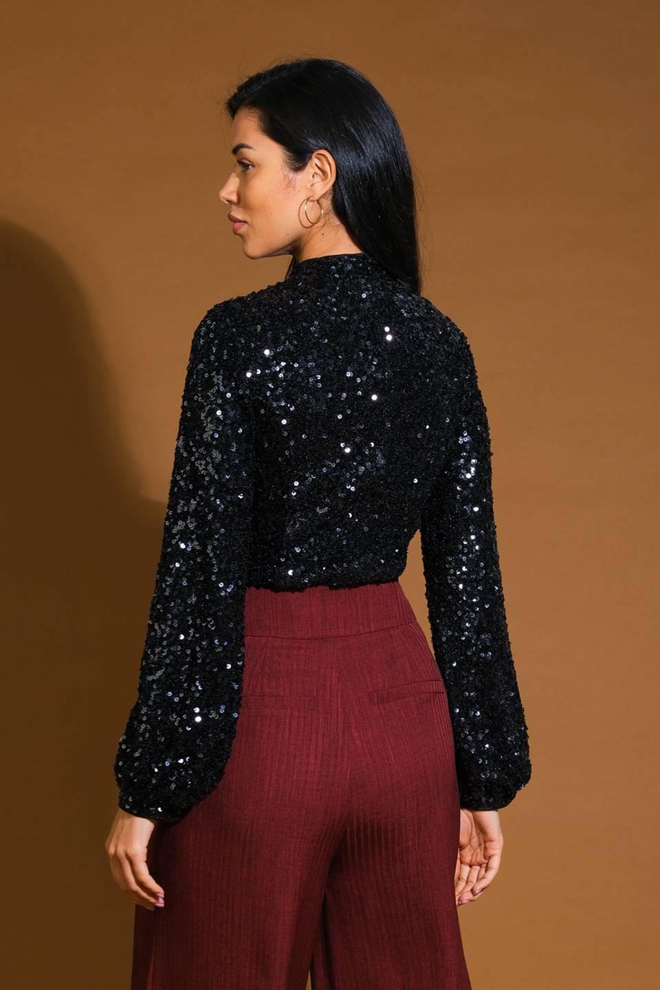 STAY THE SAME SEQUIN TOP Flying Tomato
