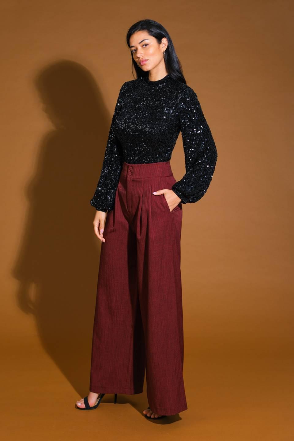 STAY THE SAME SEQUIN TOP Flying Tomato