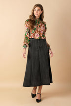 BREWED BLISS WOVEN TOP Flying Tomato