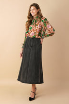 BREWED BLISS WOVEN TOP Flying Tomato