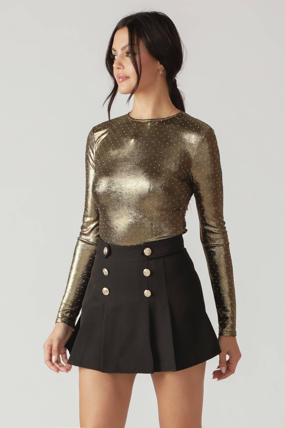 LET'S RIDE EMBELLISHED BODYSUIT Flying Tomato