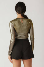 LET'S RIDE EMBELLISHED BODYSUIT Flying Tomato