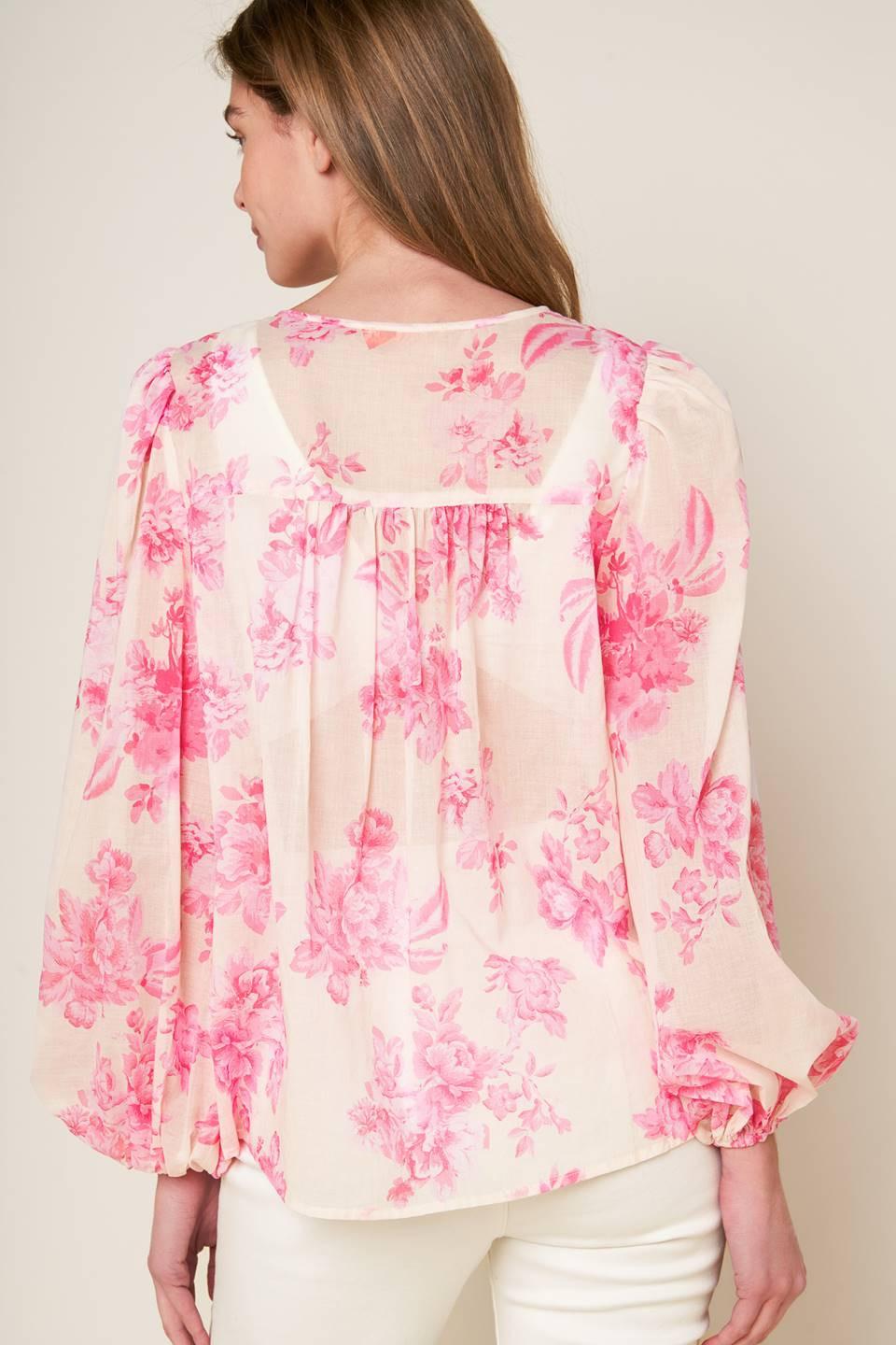 LAGOON DAYDREAMS WOVEN TOP Flying Tomato