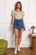 TRULY YOURS WOVEN TOP Flying Tomato