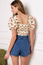 TRULY YOURS WOVEN TOP Flying Tomato