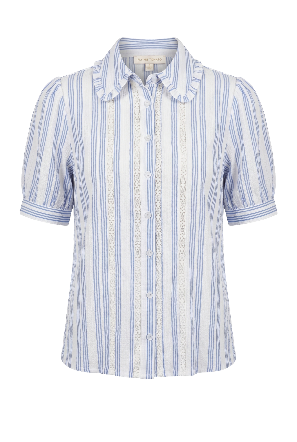 LOVE LETTERS WOVEN TOP Flying Tomato