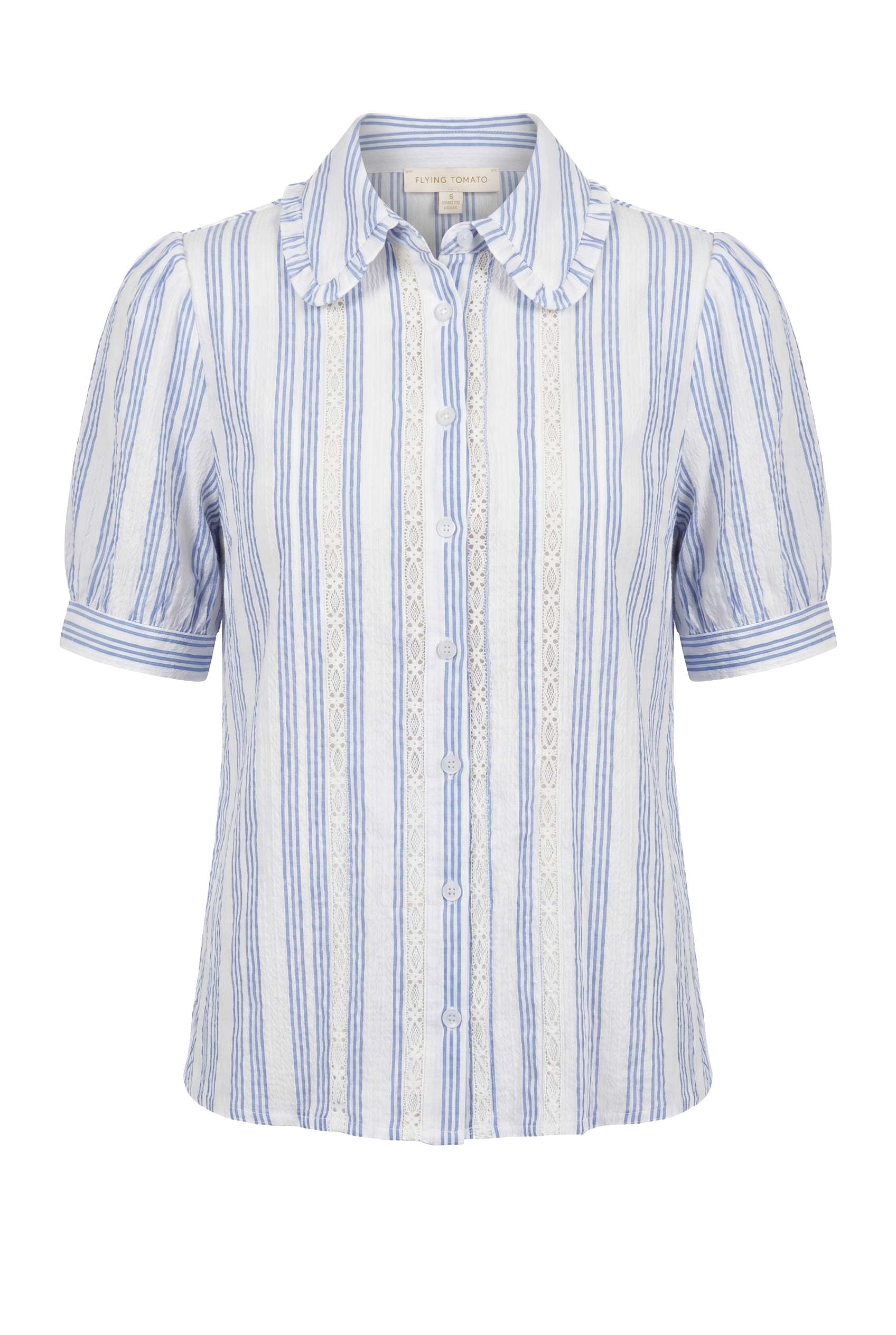 LOVE LETTERS WOVEN TOP Flying Tomato