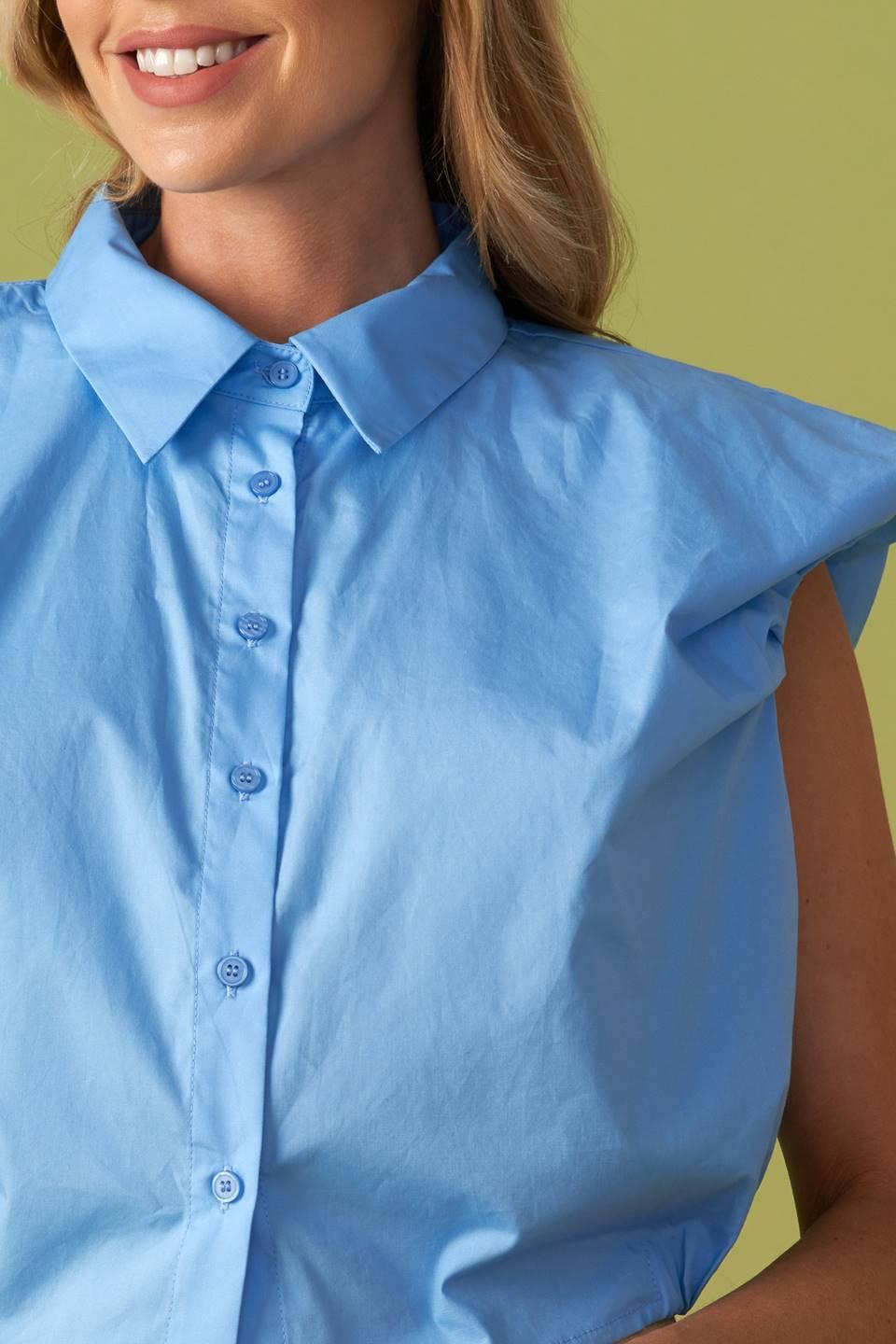 CREATING MEMORIES WOVEN CROP TOP Flying Tomato
