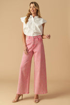 CREATING MEMORIES WOVEN CROP TOP Flying Tomato