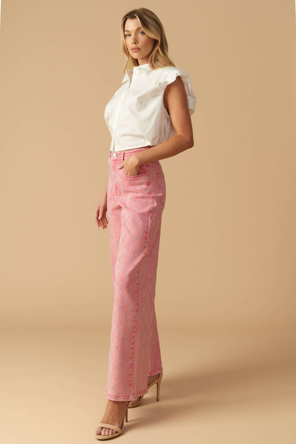 CREATING MEMORIES WOVEN CROP TOP Flying Tomato