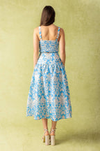 LITTLE MOMENTS WOVEN TOP AND SKIRT SET Flying Tomato