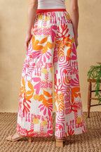 OVER YOU AGAIN WOVEN TOP AND PANT SET Flying Tomato