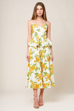 EVERY SUNDAY CREAM WOVEN TOP Flying Tomato