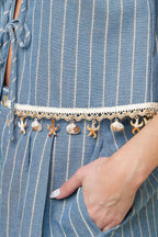 SONGS OF THE SKY WOVEN TOP AND SHORTS SET Flying Tomato