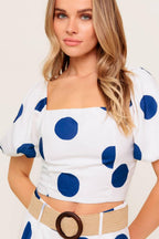 COCONUT KISS  NAVY TOP AND PANT SET Flying Tomato