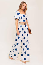 COCONUT KISS  NAVY TOP AND PANT SET Flying Tomato