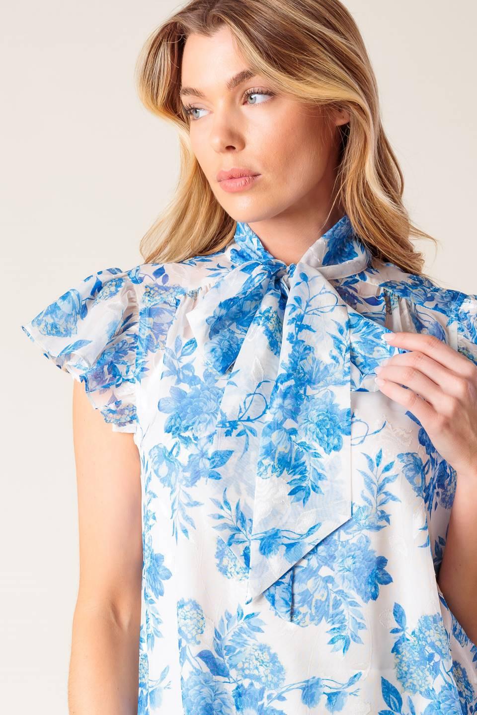BEAUTY ICON WOVEN TOP Flying Tomato